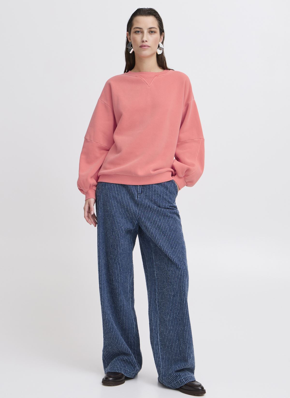 b.young Bystana Oversized Sweatshirt - Pink