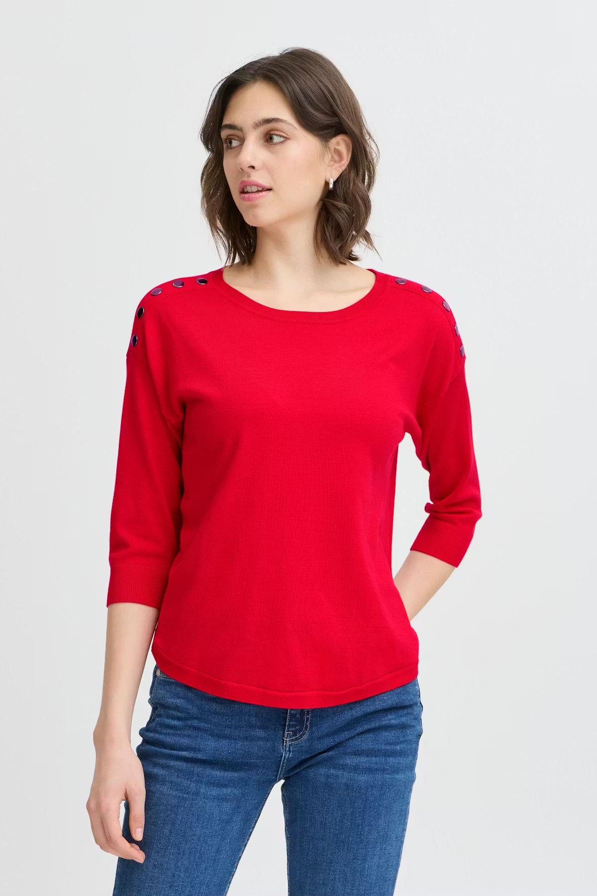 Fransa FRZUBASIC 114 Pullover - Soft Pink