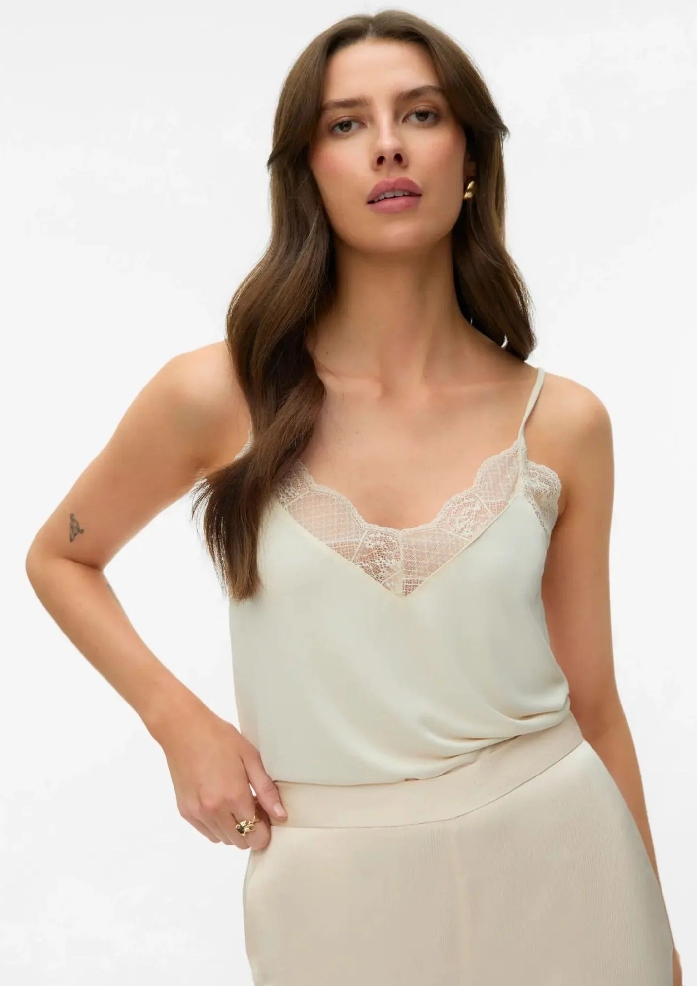 Vero Moda VMKAREN Lace Cami Top