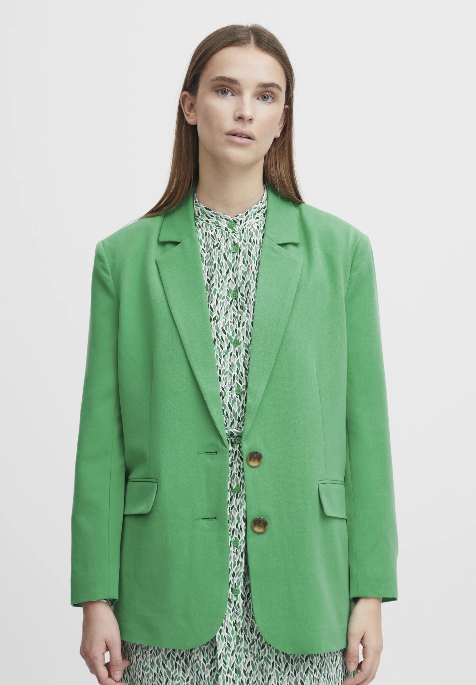 b.young BYESTALE - Short coat - ming green