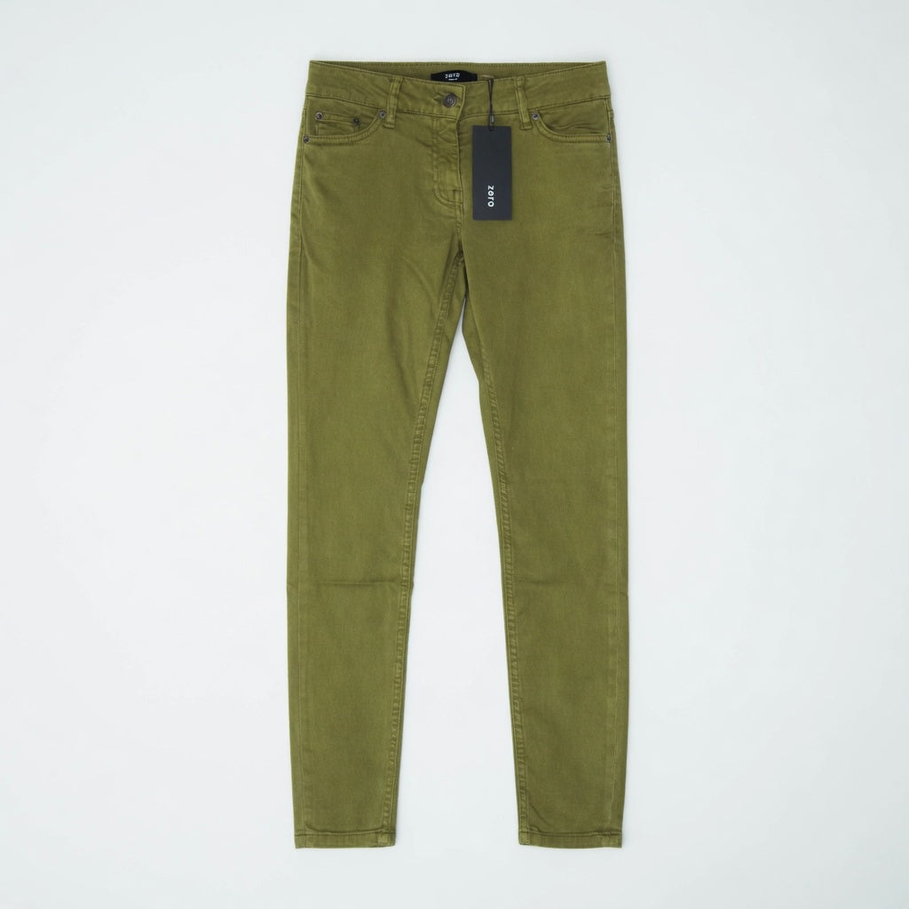 Zero Skinny Jeans – Olive Green