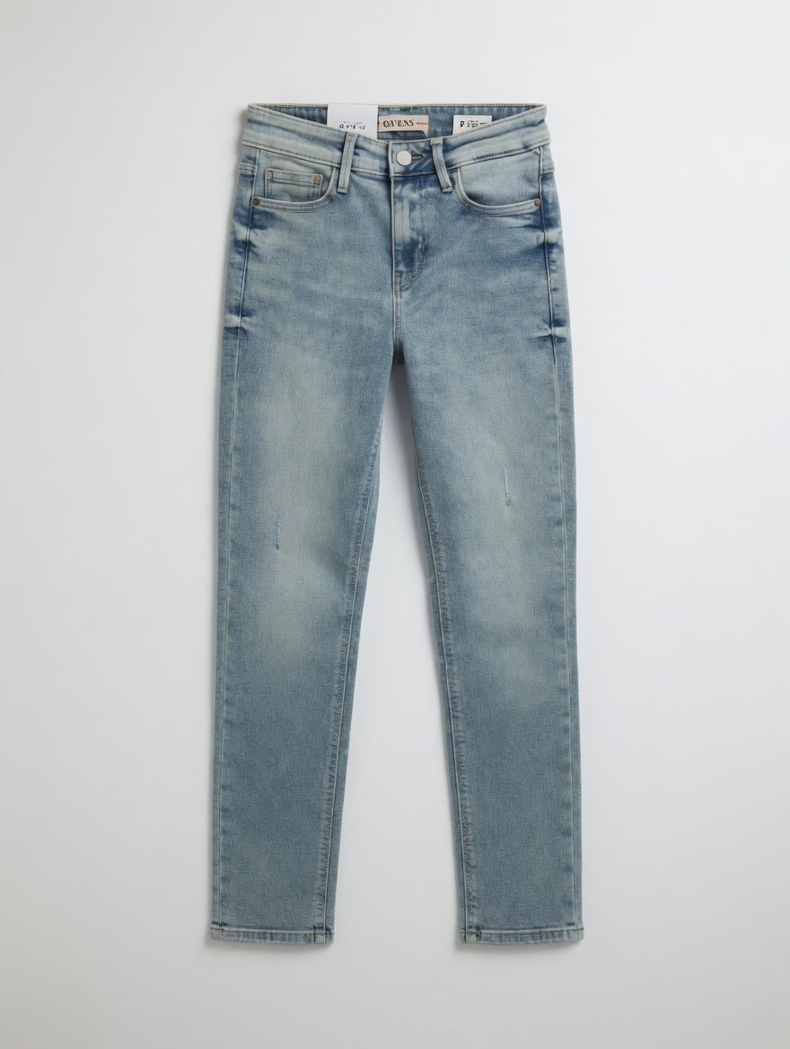 Guess 1981 High-Rise Skinny Jeans – Carrie Light Wash