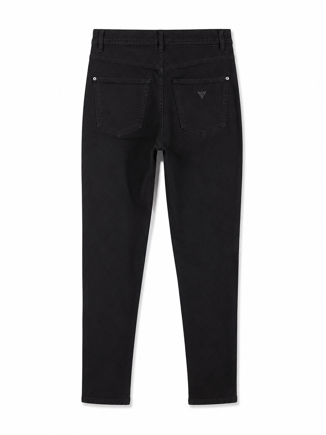Guess High Rise Skinny Black Jeans – Decorative Silver Buttons | Women