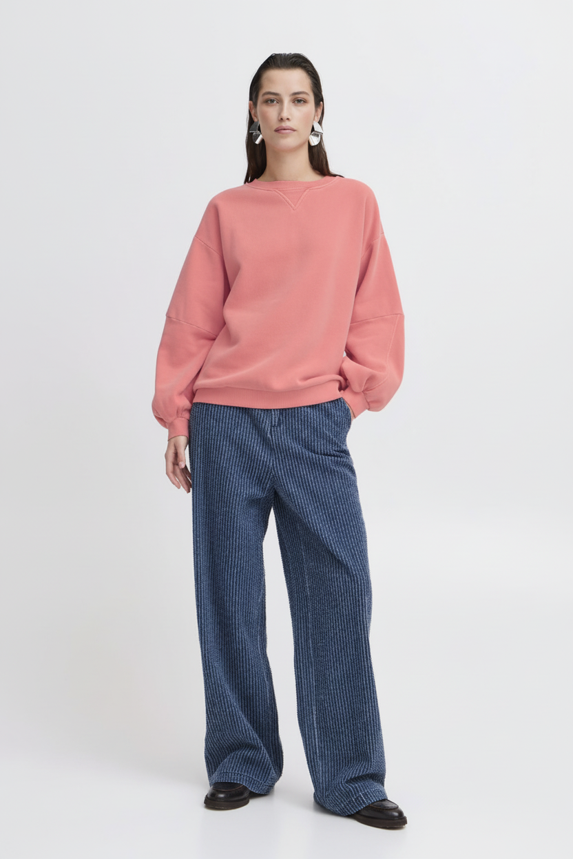 b.young Bystana Oversized Sweatshirt - Pink